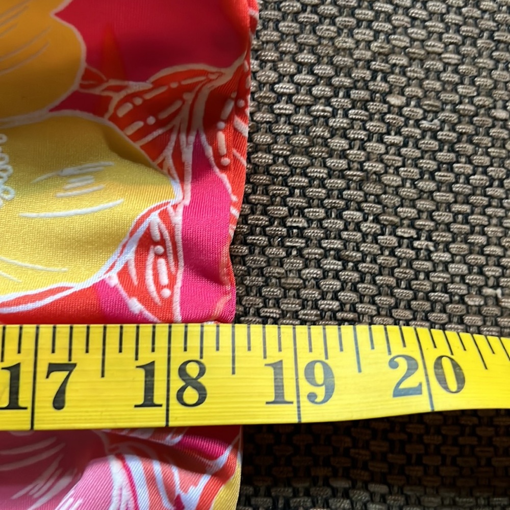 Ruby Red petite size L Floral Sleeveless Dress‎ - Pink and Yellow - Picture 11 of 11